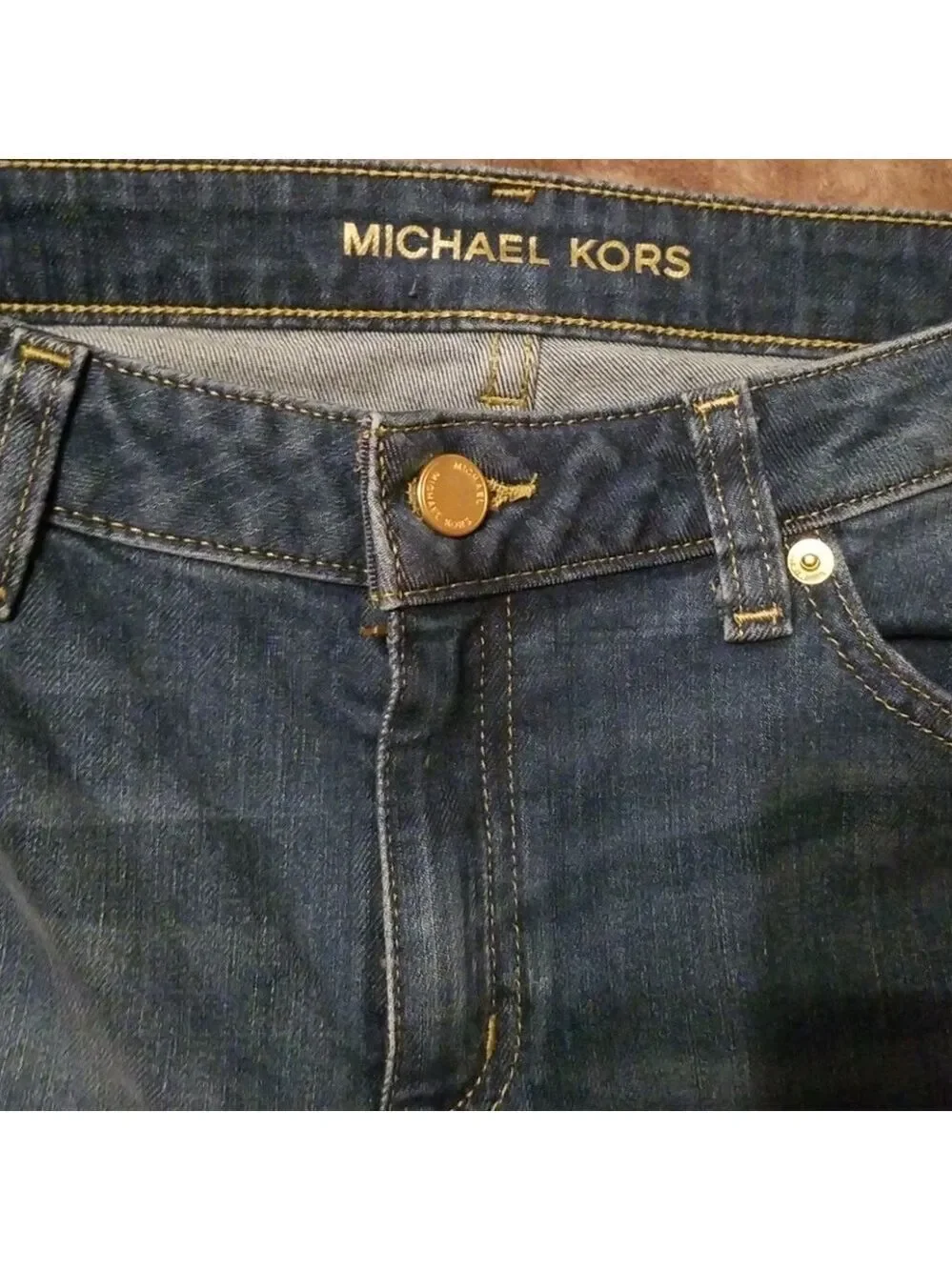 Michael Kors Jeans Cropped Stargaze Indigo